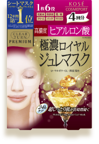 Clear Turn Premium Royal Jelly Mask Highly-concentrated Hyaluronic Acid
