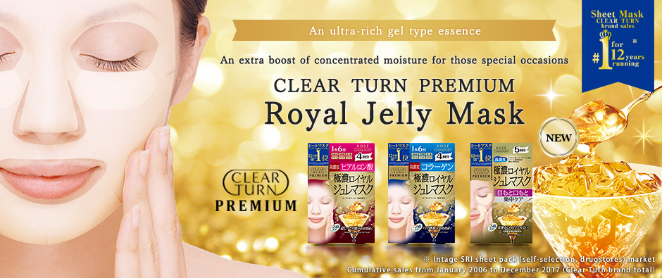 Image result for Clear Turn Premium Royal Jelly Mask sheet